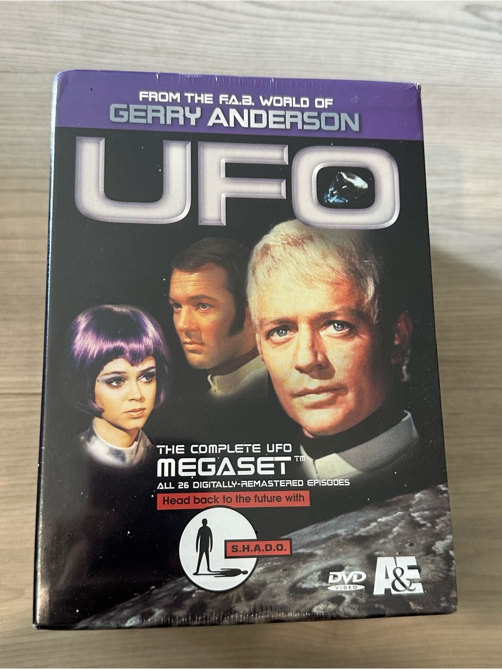UFO Complete Megaset DVD 8-Disc Set Gerry Anderson A&E 26 Episodes OOP 2003 Seal